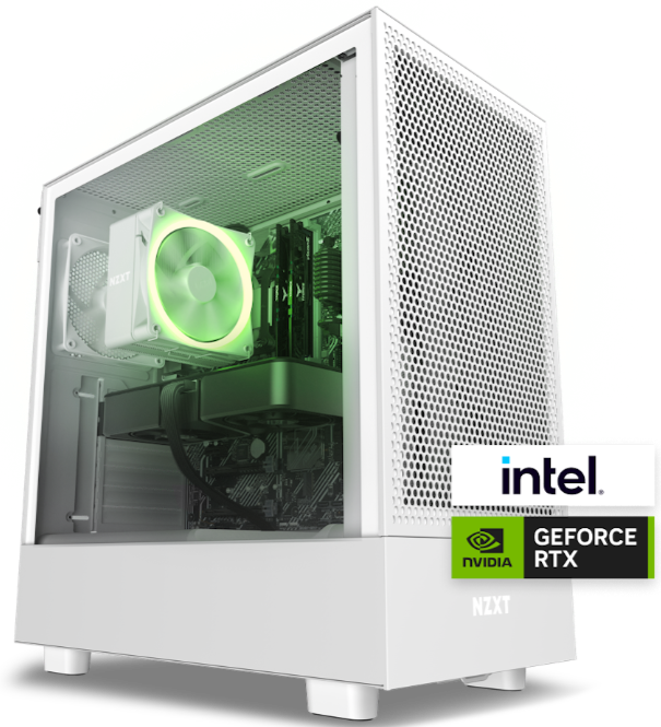 NZXT Player One: Intel Core i5-12400F | Nvidia RTX 3060 Gaming PC
