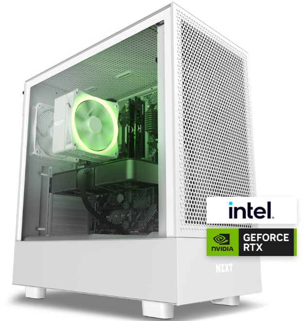 NZXT Player One: AMD Ryzen 5 5600X | AMD RX 6600 XT Gaming PC