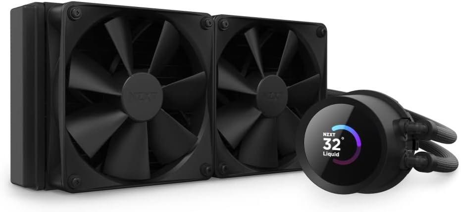 NZXT Kraken 240 - RL-KN240-B1 - 240mm AIO CPU Liquid Cooler