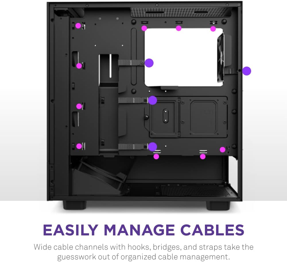 NZXT H5 Flow - Compact ATX Mid-Tower PC Gaming Case