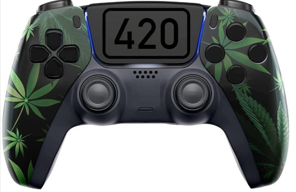 Custom Wireless UN-MODDED PRO Controller (420 Black)