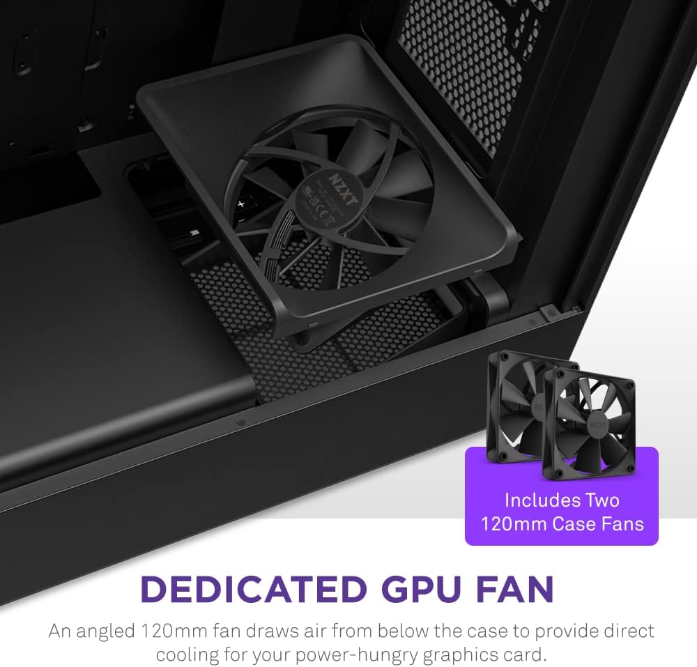 NZXT H5 Flow - Compact ATX Mid-Tower PC Gaming Case