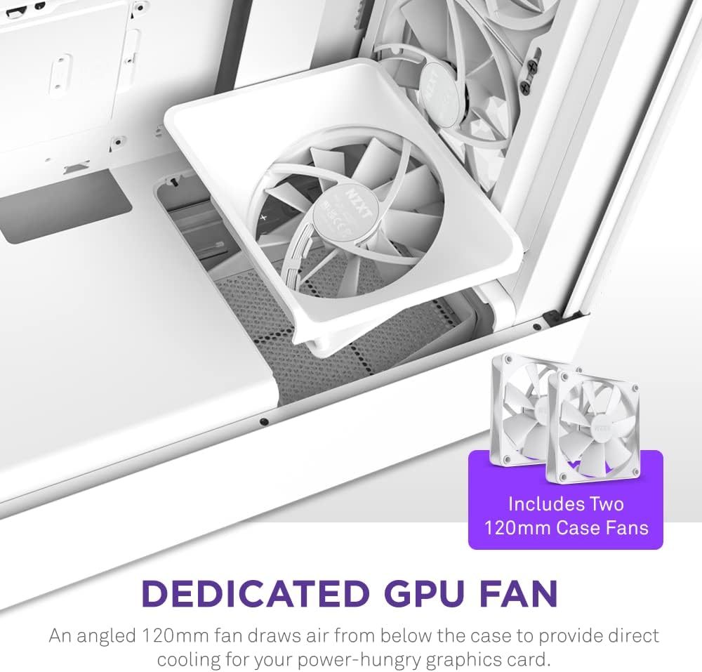 NZXT H5 Flow RGB - Compact ATX Mid-Tower PC Gaming Case