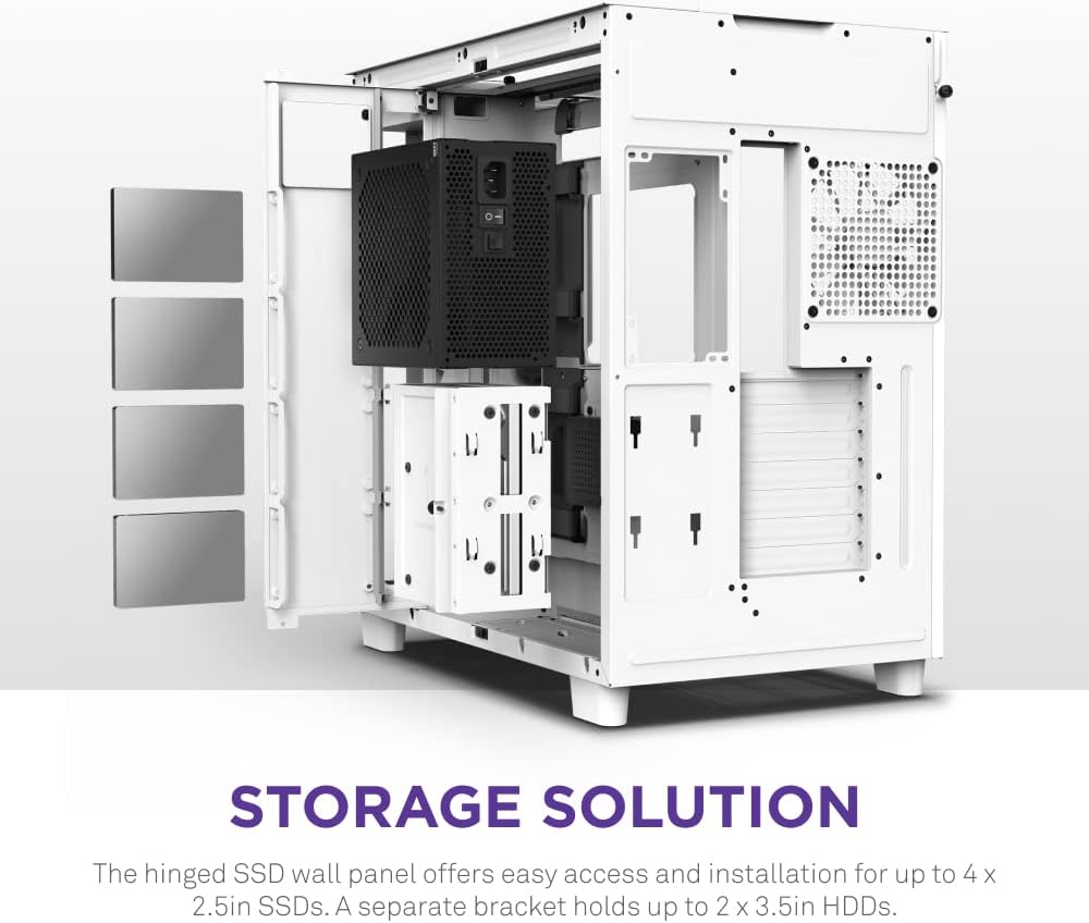 NZXT H9 Elite - Dual Chamber ATX Mid-Tower PC Gaming Case