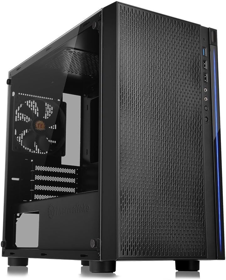 Thermaltake Versa H18 Tempered Glass Micro ATX PC Case