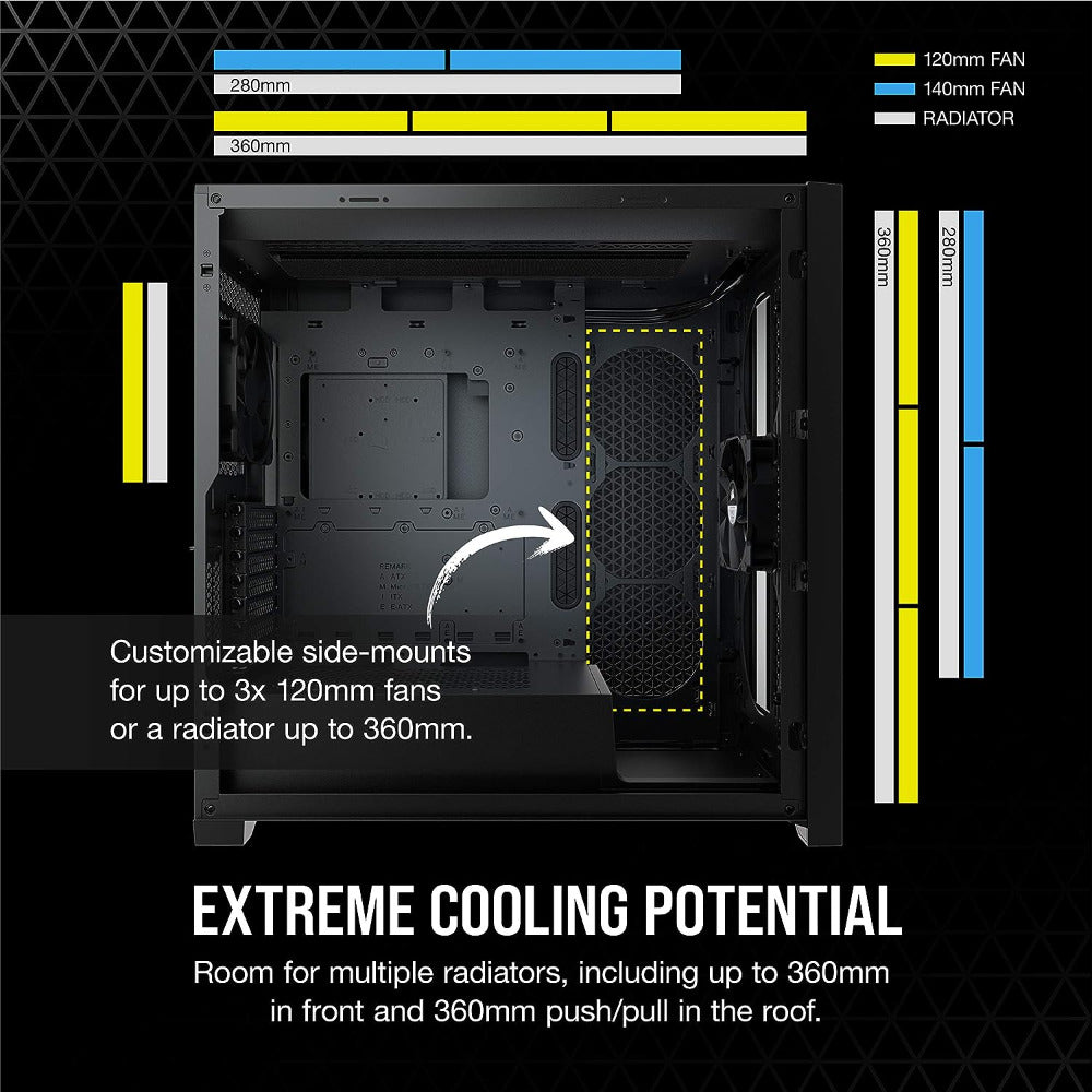 Corsair 5000D Airflow Tempered Glass Mid-Tower ATX PC Case