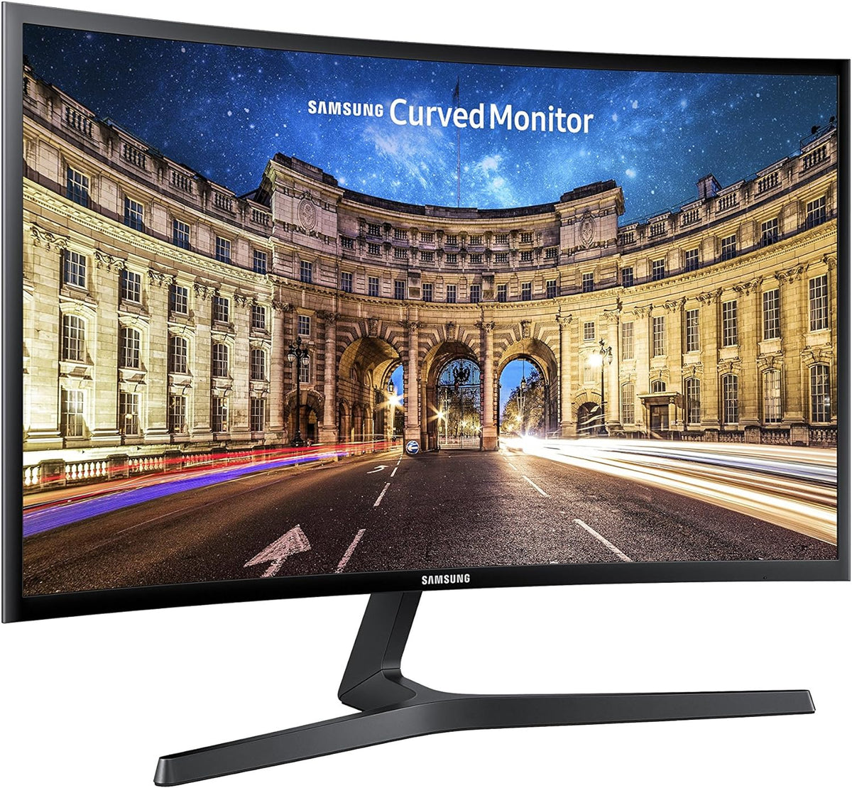 Samsung 27" CF39 Series FHD 1080p Curved Computer Monitor, Ultra Slim Design, AMD FreeSync