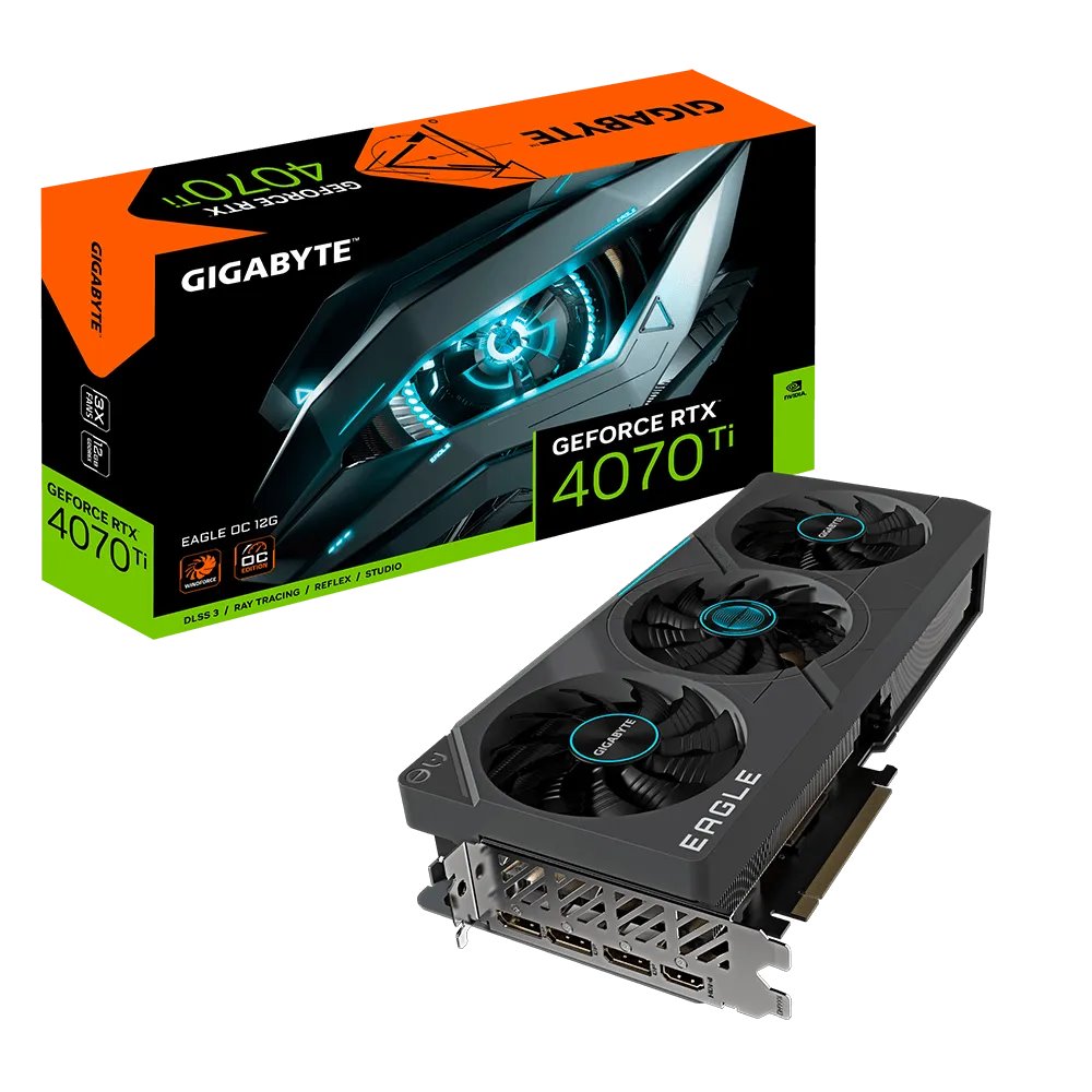 Gigabyte GeForce RTX 4070 Ti Eagle OC 12G Graphics Card