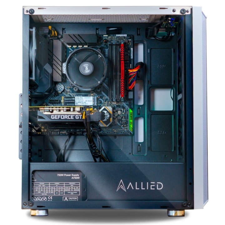Allied Patriot-A: AMD Ryzen 3 4100 | Nvidia GTX 1050 Ti Gaming PC