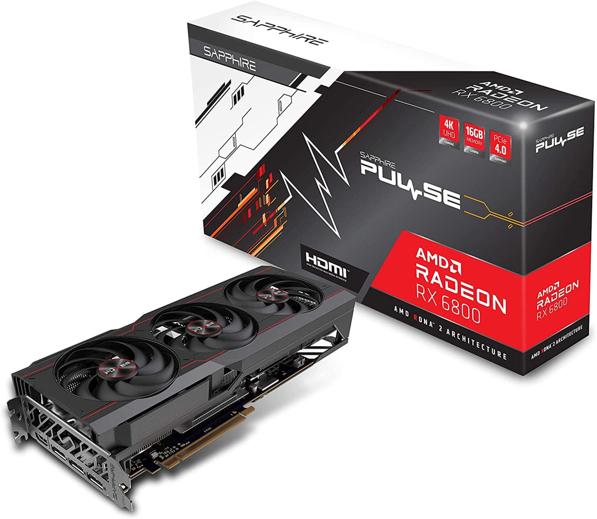 Sapphire Radeon RX 6800 16GB Pulse Video Card