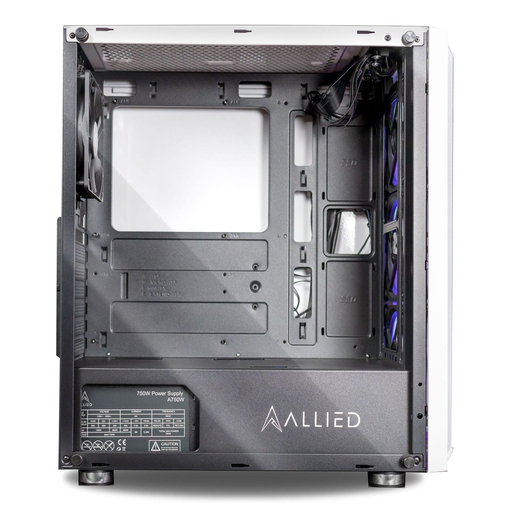 Allied Patriot ATX Tower Gaming Desktop Case