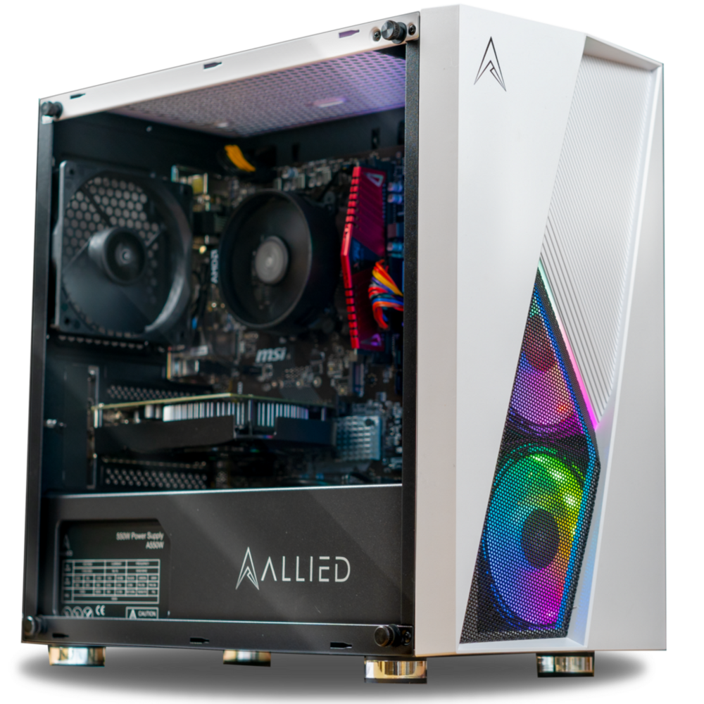 Allied Stinger-A: AMD Ryzen 5 1600 | Nvidia GTX 1050 Ti Gaming PC