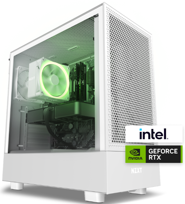 NZXT Player One Prime: Intel Core i5-12400F | Nvidia RTX 4060 Ti Gamin