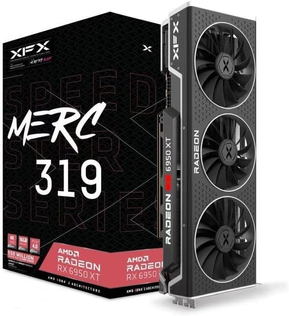 XFX Speedster MERC319 RX 6950XT Black Gaming Graphics Card