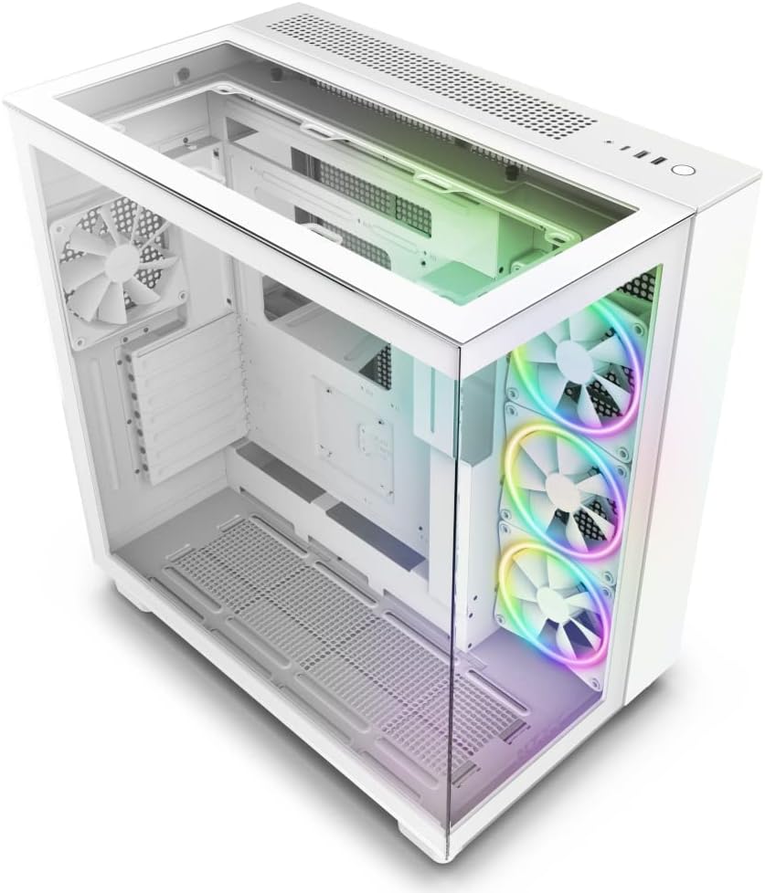 NZXT H9 Elite - Dual Chamber ATX Mid-Tower PC Gaming Case