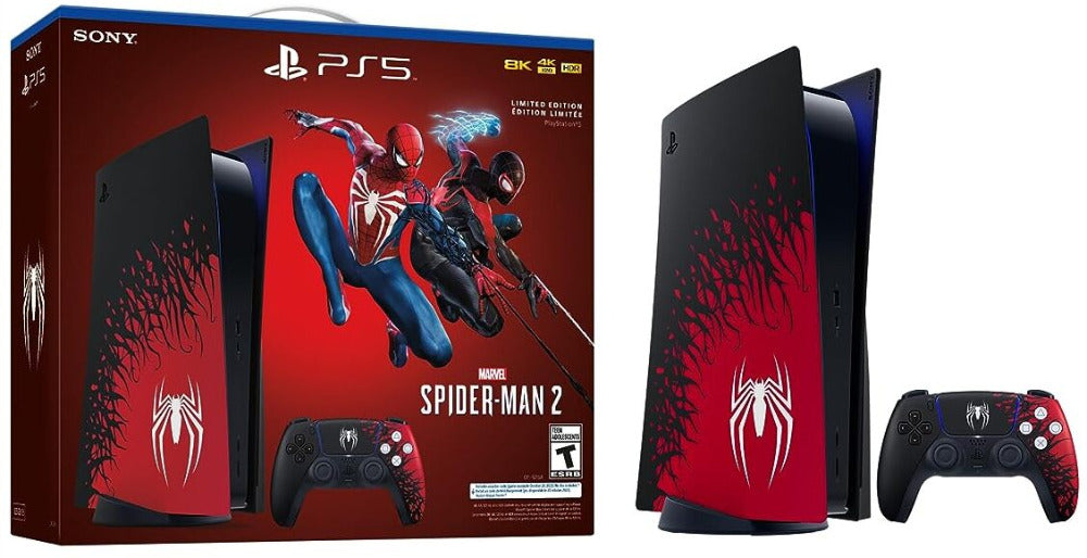 PlayStation®5 Console Disk Edition - Marvel’s Spider-Man 2 Limited Edition Bundle