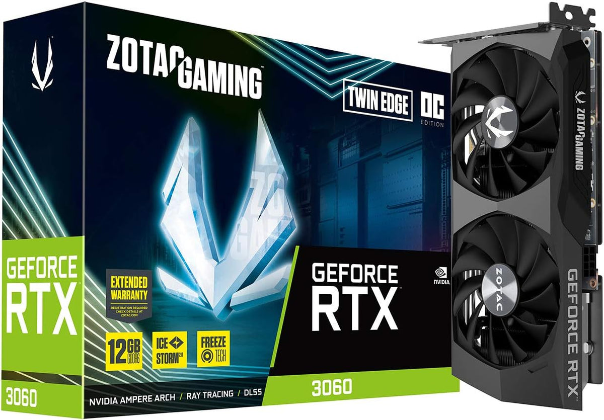 Zotac Gaming GeForce RTX 3060 Twin Edge OC 12GB Graphics Card