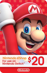20 Nintendo eShop Gift Card [Digital Code]