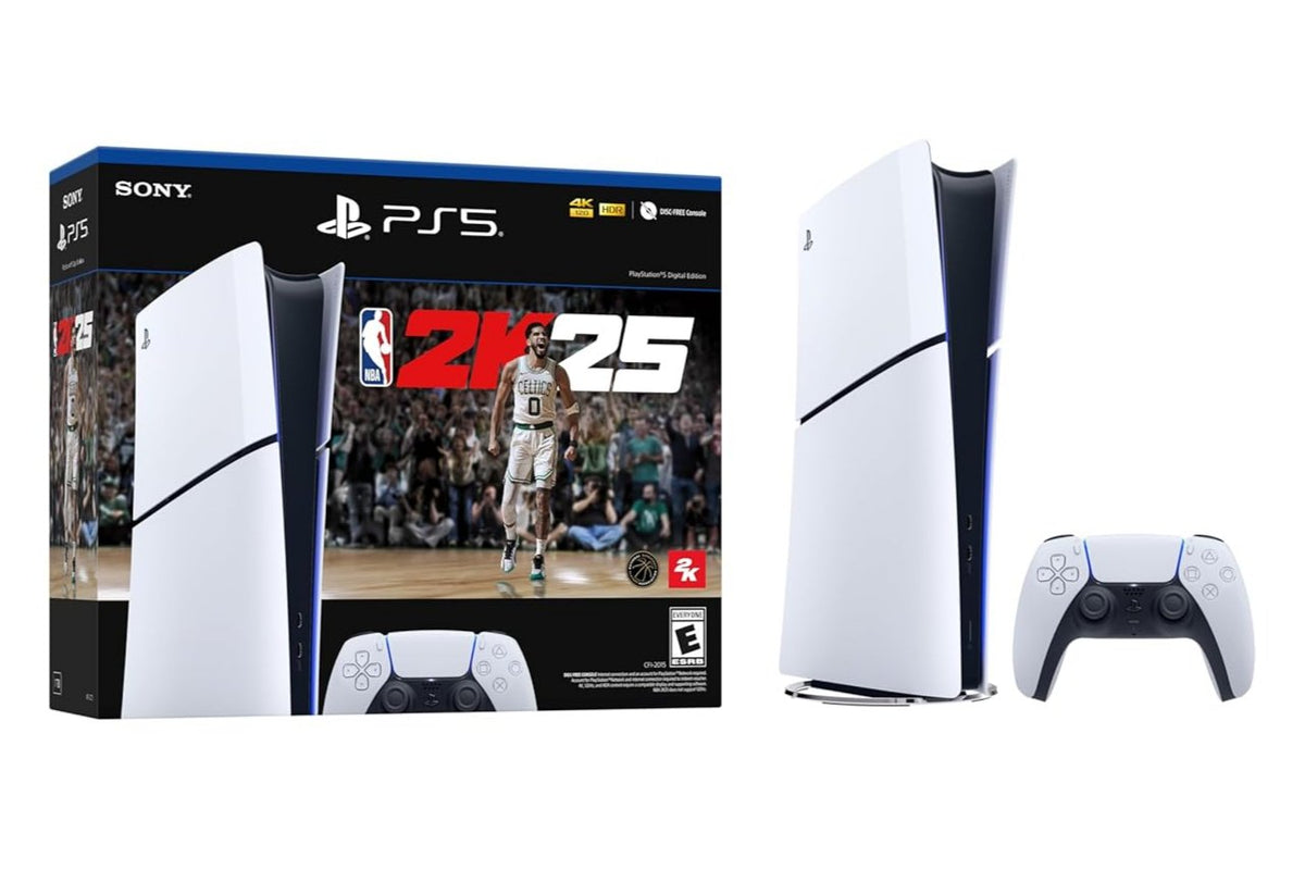 PlayStation 5 Slim Digital Edition – NBA 2K25 Bundle