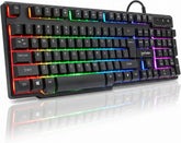 Rainbow RGB LED USB Gaming Keyboard