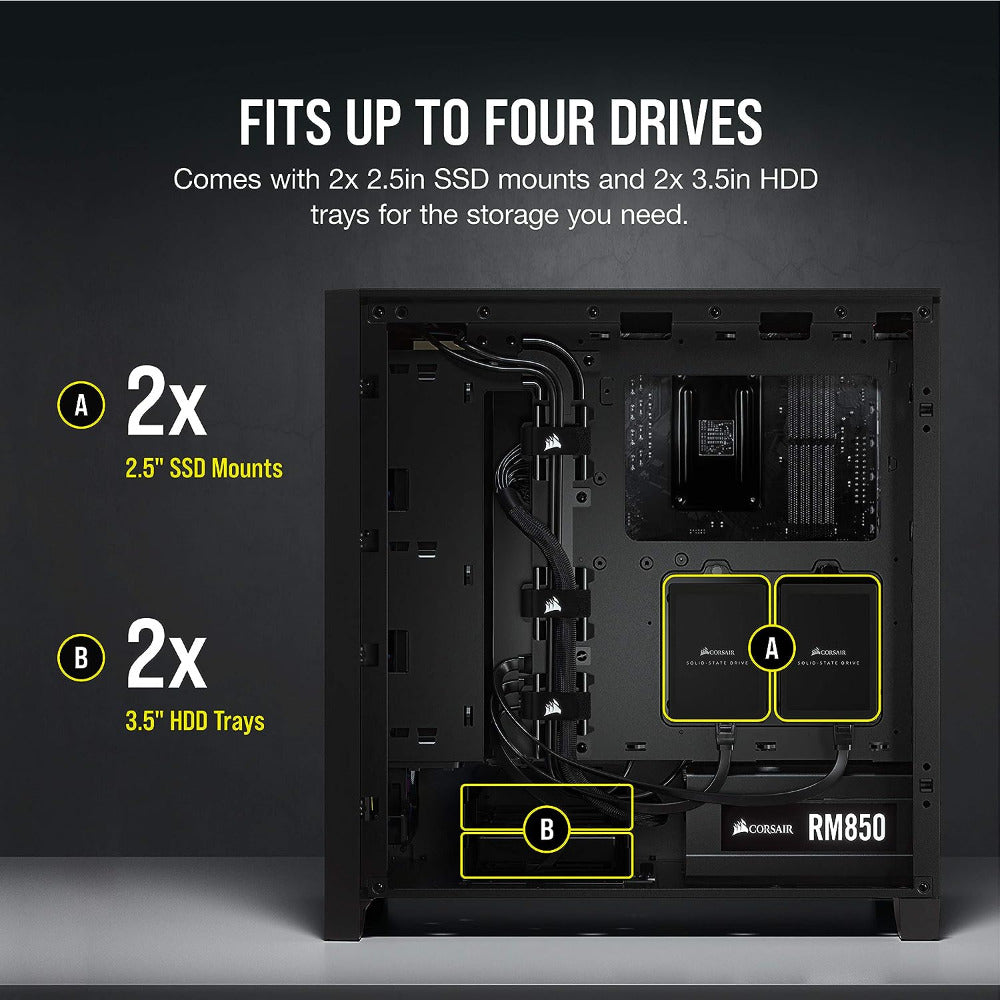 Looks Great And Doesn't Limit Airflow - Corsair 4000D Airflow 