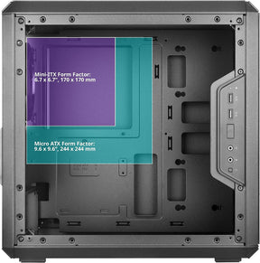 Cooler Master MasterBox Q300L Micro-ATX PC Case