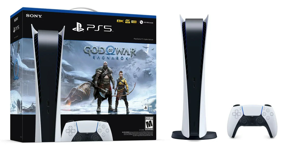 PlayStation®5 Console Digital Edition - God of War™ Ragnarök Bundle