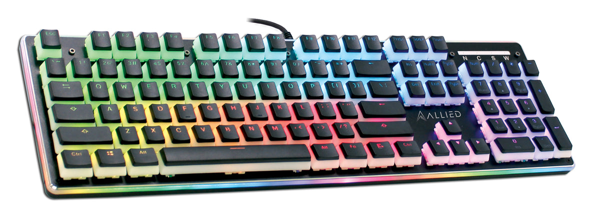 Allied Firehawk Mechanical Gaming Keyboard - Outemu Blue Switches