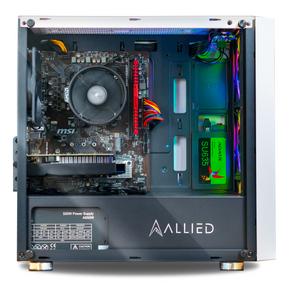 Allied Stinger-A: AMD Ryzen 1600 Nvidia GTX 1050 Ti Gaming PC